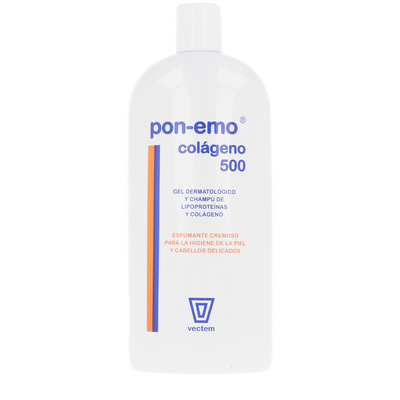 XHEKPON-PON-EMO COLÁGENO 500 gel dermatológico e champô 500 ml.-DrShampoo - Perfumaria e Cosmética