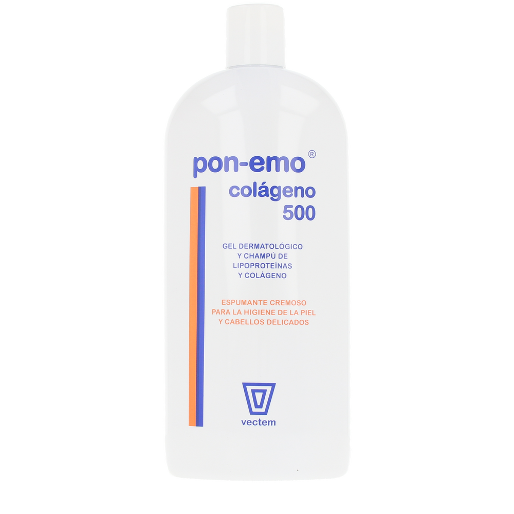 XHEKPON-PON-EMO COLÁGENO 500 gel dermatológico e champô 500 ml.-DrShampoo - Perfumaria e Cosmética
