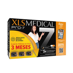 XLS MEDICAL-XLS MEDICAL PRO 7 NUDGE 3 x 180 cápsulas-DrShampoo - Perfumaria e Cosmética