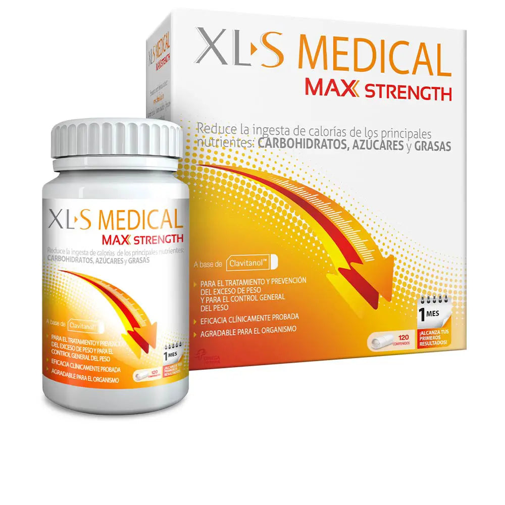 XLS-XLS MEDICAL MAX STRENGTH 120 comprimidos-DrShampoo - Perfumaria e Cosmética