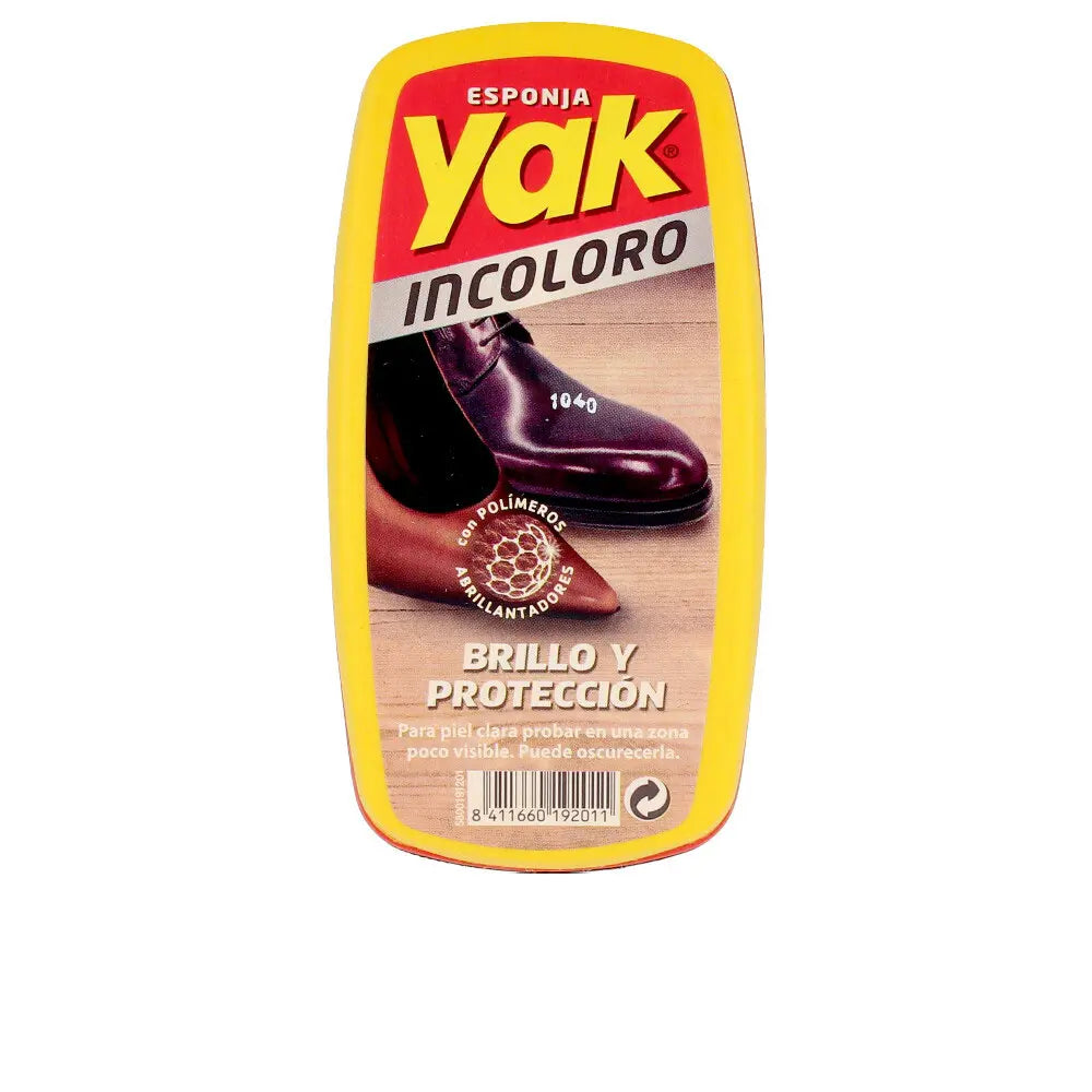 YAK-Esponja de sapato autobrilhante incolor YAK-DrShampoo - Perfumaria e Cosmética