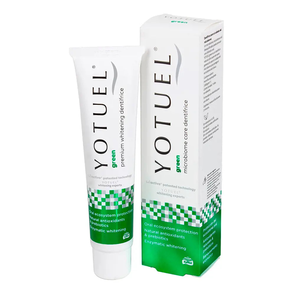 YOTUEL-Pasta de Dente VERDE DO MICROBIOMA 100 ml.-DrShampoo - Perfumaria e Cosmética