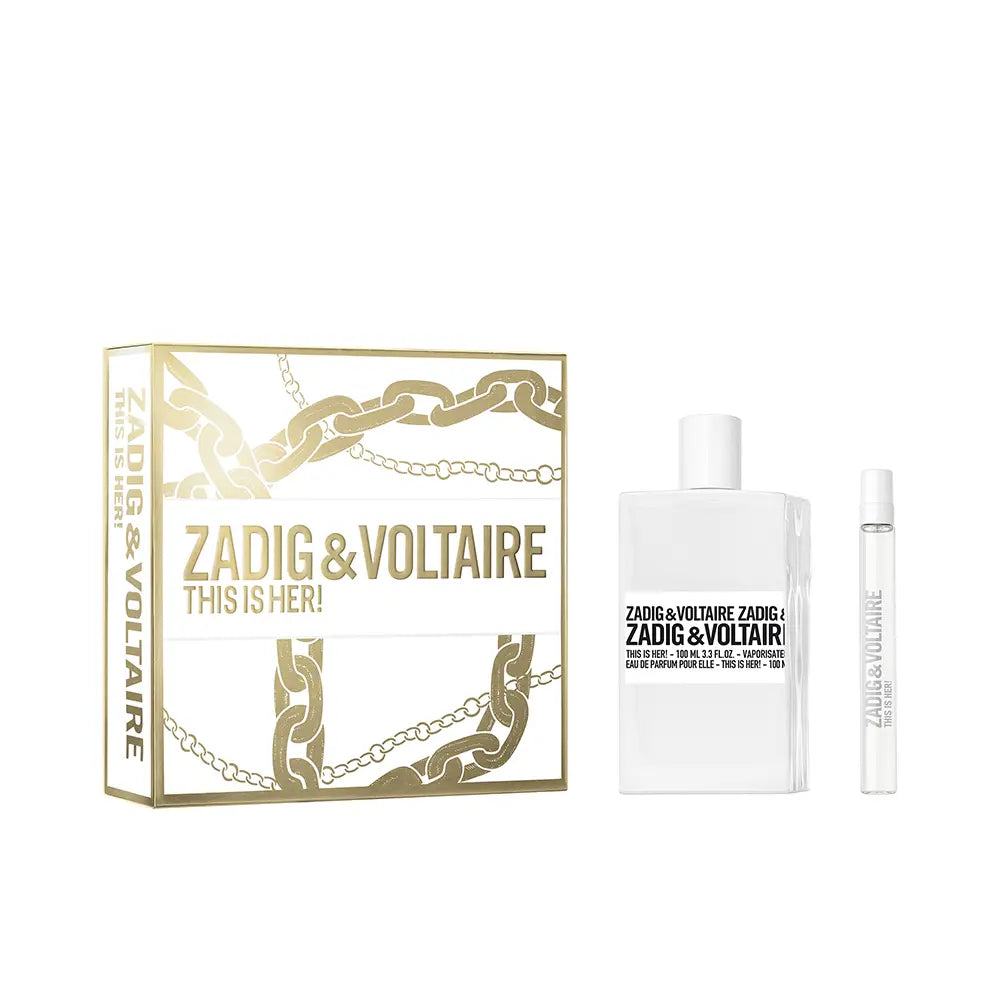 ZADIG & VOLTAIRE-ESTE É ELA! CASE 2 pcs.-DrShampoo - Perfumaria e Cosmética