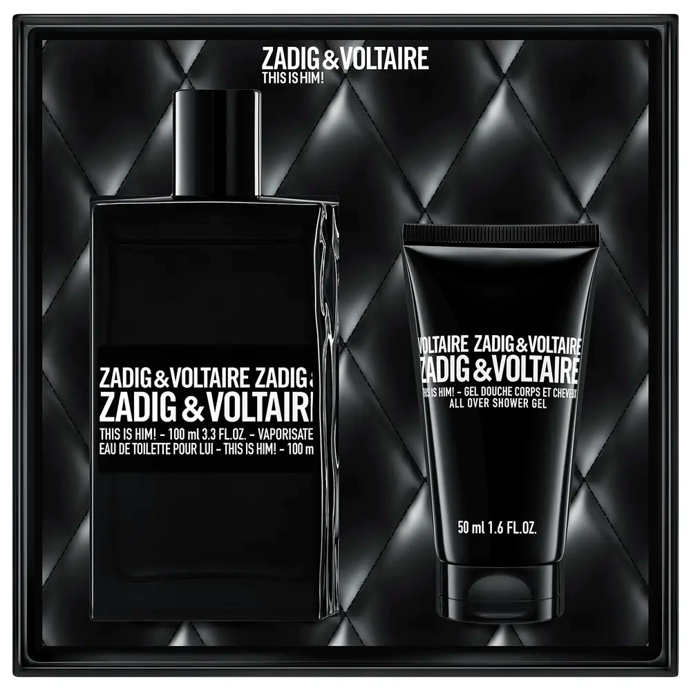 ZADIG & VOLTAIRE-THIS IS HIM! ESTUCHE 2 pçs.-DrShampoo - Perfumaria e Cosmética