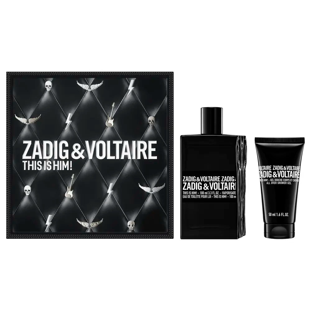 ZADIG & VOLTAIRE-THIS IS HIM! ESTUCHE 2 pçs.-DrShampoo - Perfumaria e Cosmética