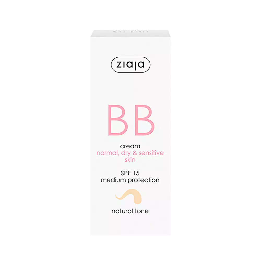 ZIAJA-BB CREAM pele normal seca e sensível SPF15 natural 5-DrShampoo - Perfumaria e Cosmética