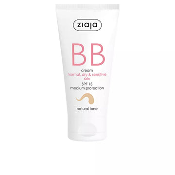 ZIAJA-BB CREAM pele normal seca e sensível SPF15 natural 5-DrShampoo - Perfumaria e Cosmética Imagem principal do produto