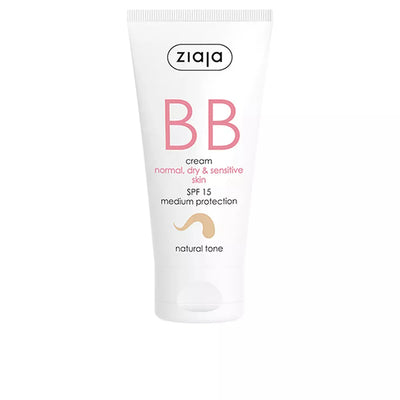 ZIAJA-BB CREAM pele normal seca e sensível SPF15 natural 5-DrShampoo - Perfumaria e Cosmética