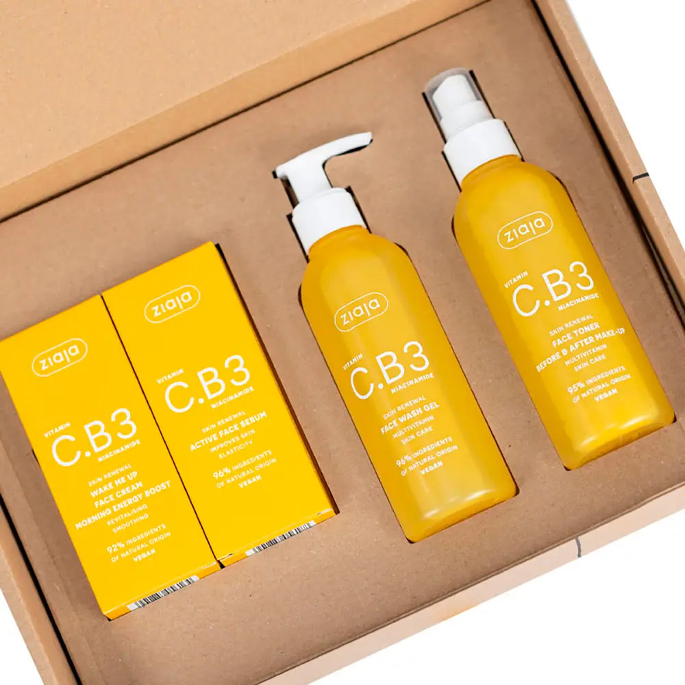 ZIAJA-CASO ROTINA DIÁRIA C.B3 4 peças-DrShampoo - Perfumaria e Cosmética