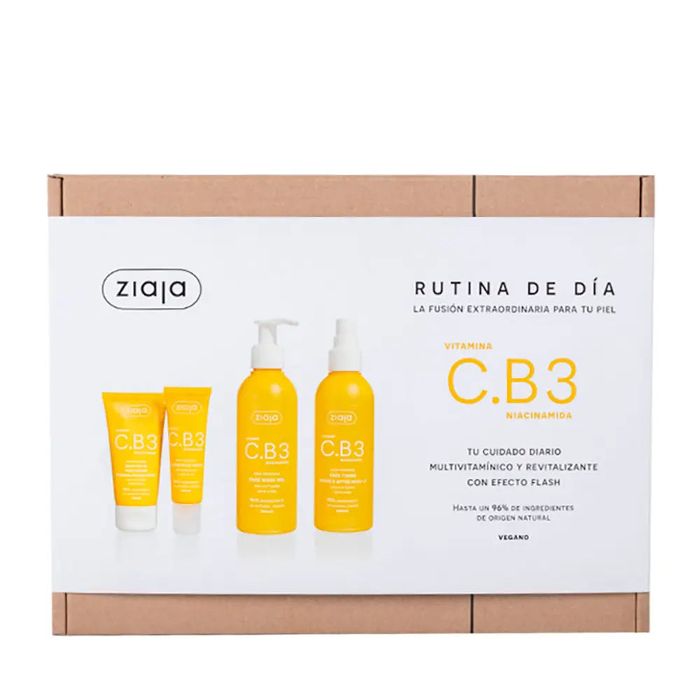 ZIAJA-CASO ROTINA DIÁRIA C.B3 4 peças-DrShampoo - Perfumaria e Cosmética