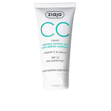 ZIAJA-CC CREAM corretivo para pele irritada e sensível 50 ml-DrShampoo - Perfumaria e Cosmética Imagem principal do produto