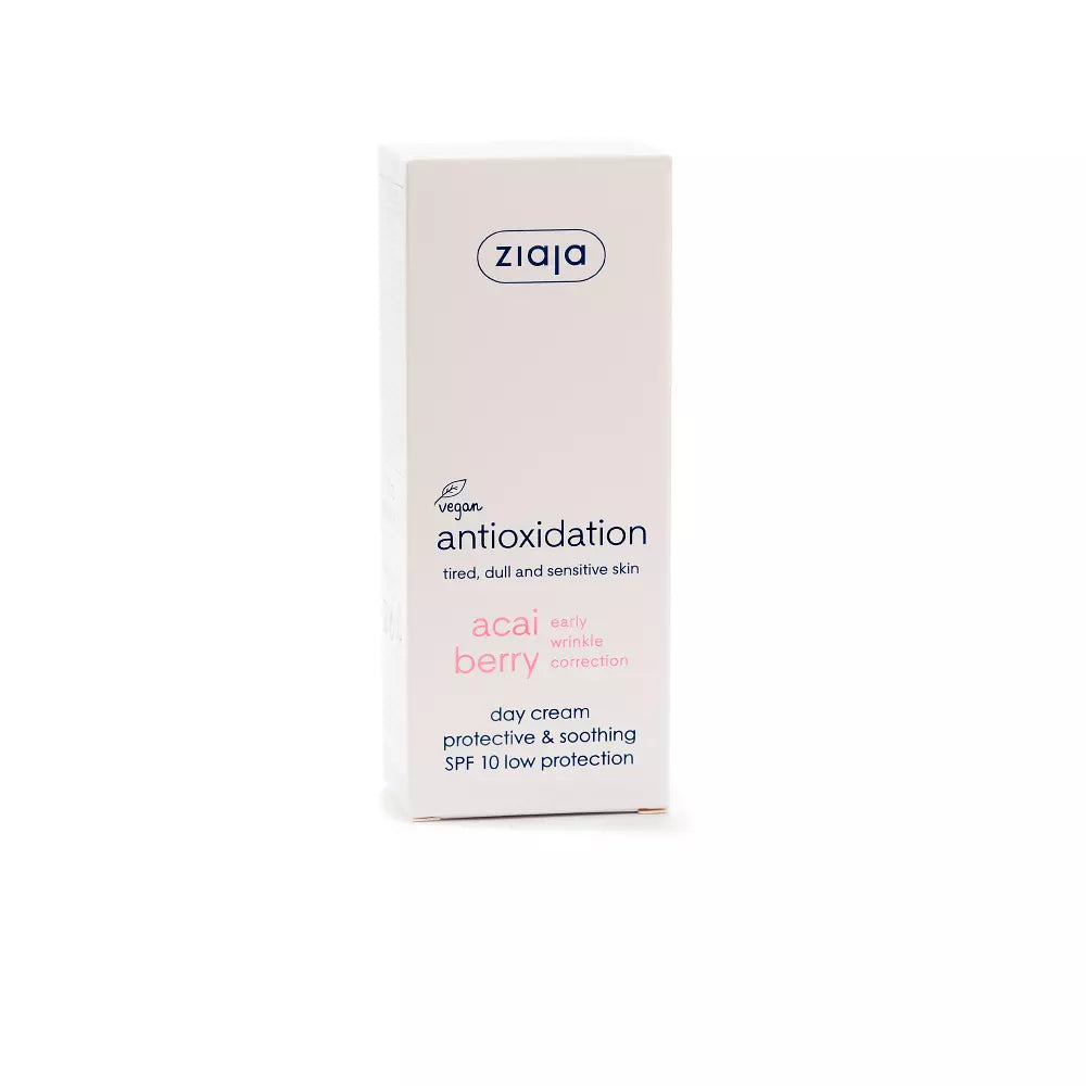 ZIAJA-Creme facial de dia ACAI SPF10 50 ml-DrShampoo - Perfumaria e Cosmética