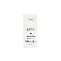 ZIAJA-GOAT'S LEITE creme contorno olhos 15 ml-DrShampoo - Perfumaria e Cosmética