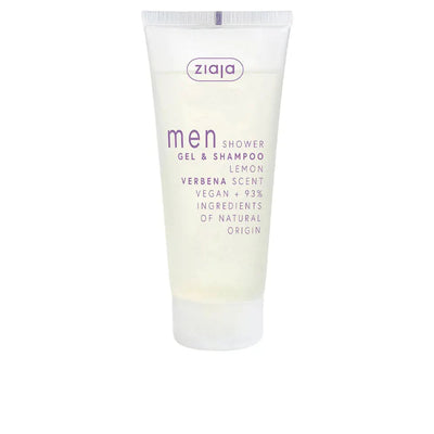 ZIAJA-Gel de banho e champô HOMEM limão verbena 200 ml-DrShampoo - Perfumaria e Cosmética