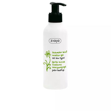 ZIAJA-Gel de limpeza micelar de pepino e menta 200 ml-DrShampoo - Perfumaria e Cosmética Imagem principal do produto