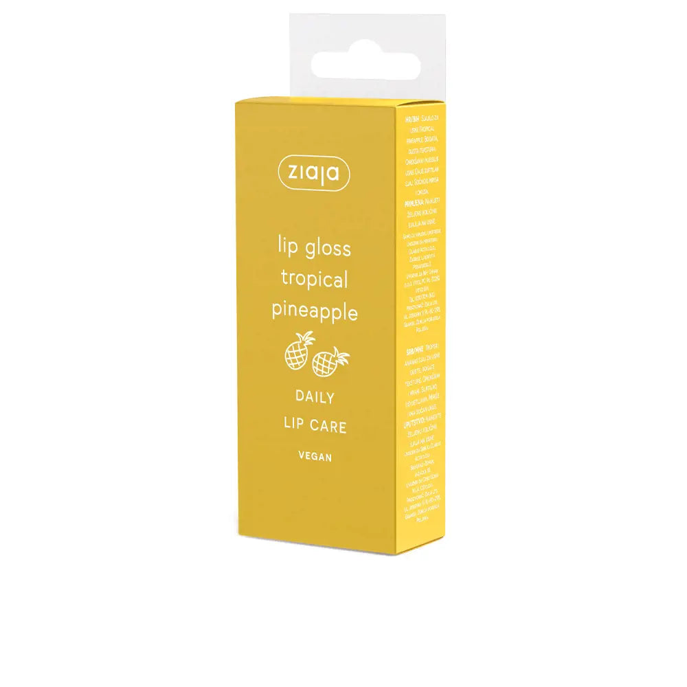ZIAJA-LIP BALM com brilho Abacaxi Tropical-DrShampoo - Perfumaria e Cosmética