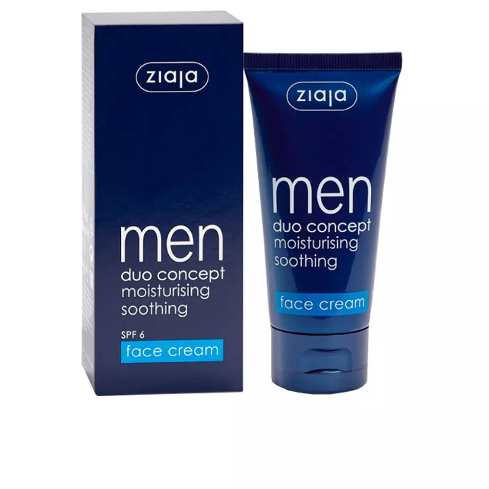 ZIAJA-MEN creme facial para homem SPF6 50 ml-DrShampoo - Perfumaria e Cosmética