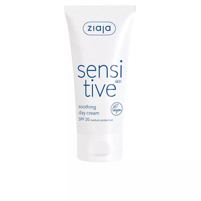 ZIAJA-SENSITIVE creme de dia calmante para pele sensível 50 ml-DrShampoo - Perfumaria e Cosmética