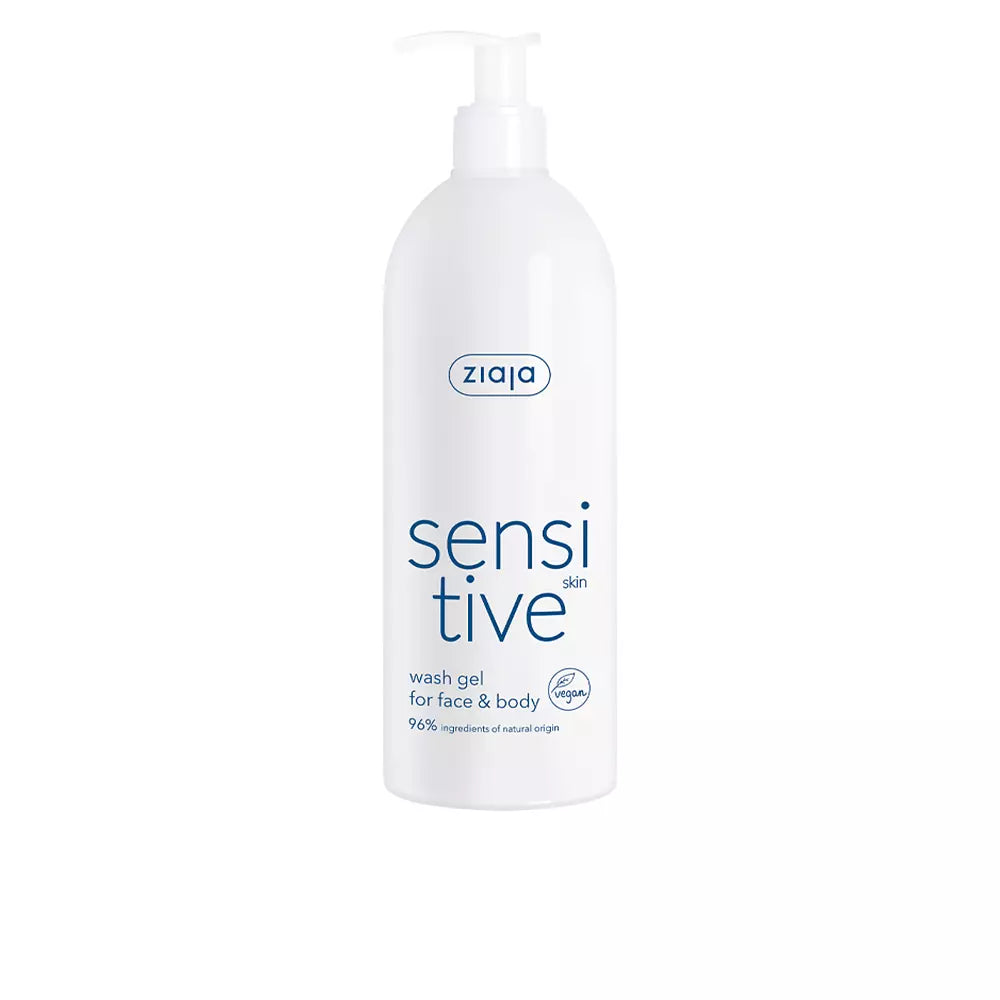 ZIAJA-SENSITVE gel de limpeza de rosto e corpo para pele sensível-DrShampoo - Perfumaria e Cosmética