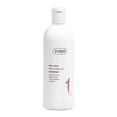 ZIAJA-SHAMPOO HIDRATANTE DE ROMÃ 400 ml.-DrShampoo - Perfumaria e Cosmética