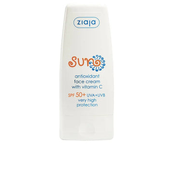 ZIAJA-SUN creme de rosto antioxidante SPF50+ com vitamina C 50 ml-DrShampoo - Perfumaria e Cosmética Image principale du produit