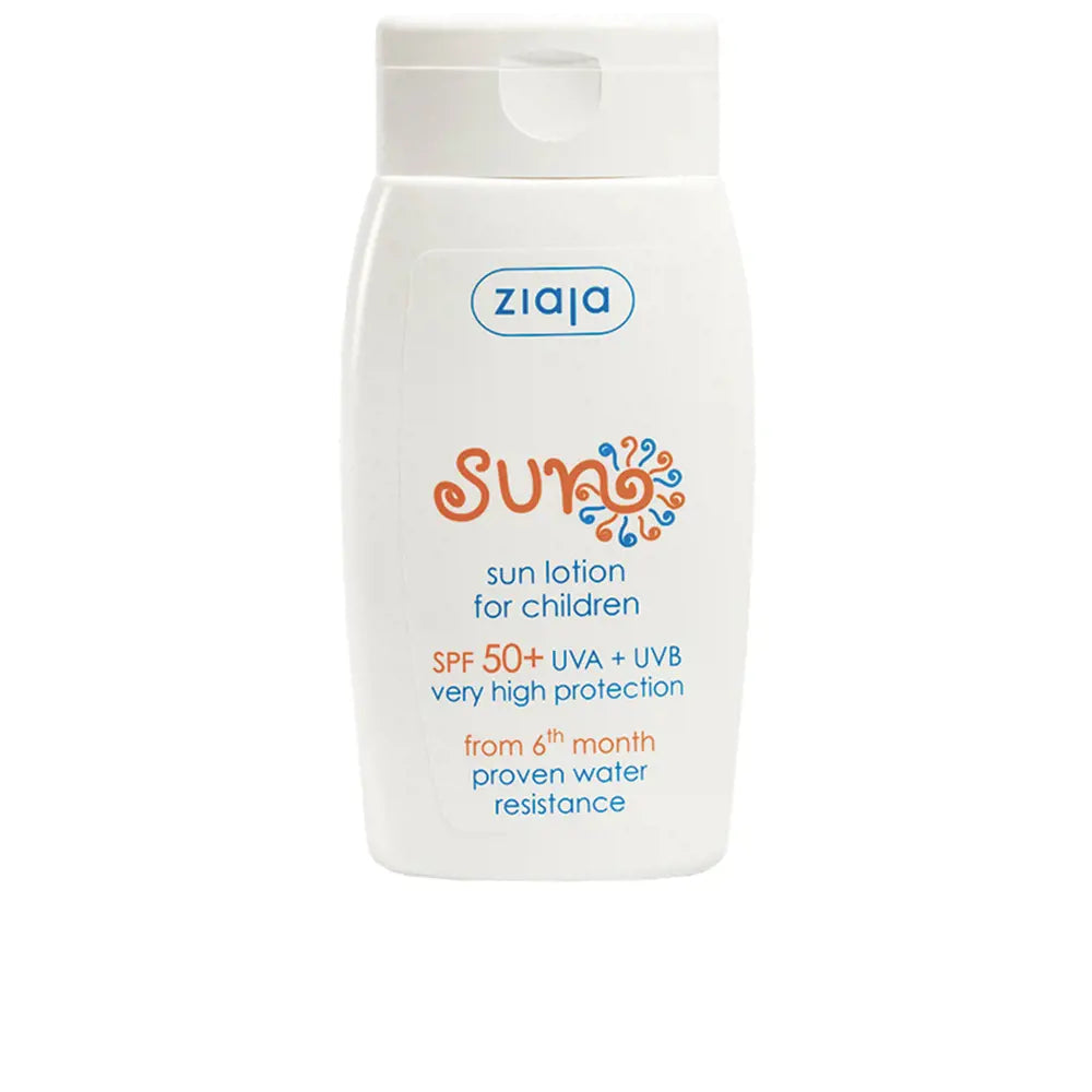 ZIAJA-SUN protetor solar para crianças SPF50+ 125 ml-DrShampoo - Perfumaria e Cosmética