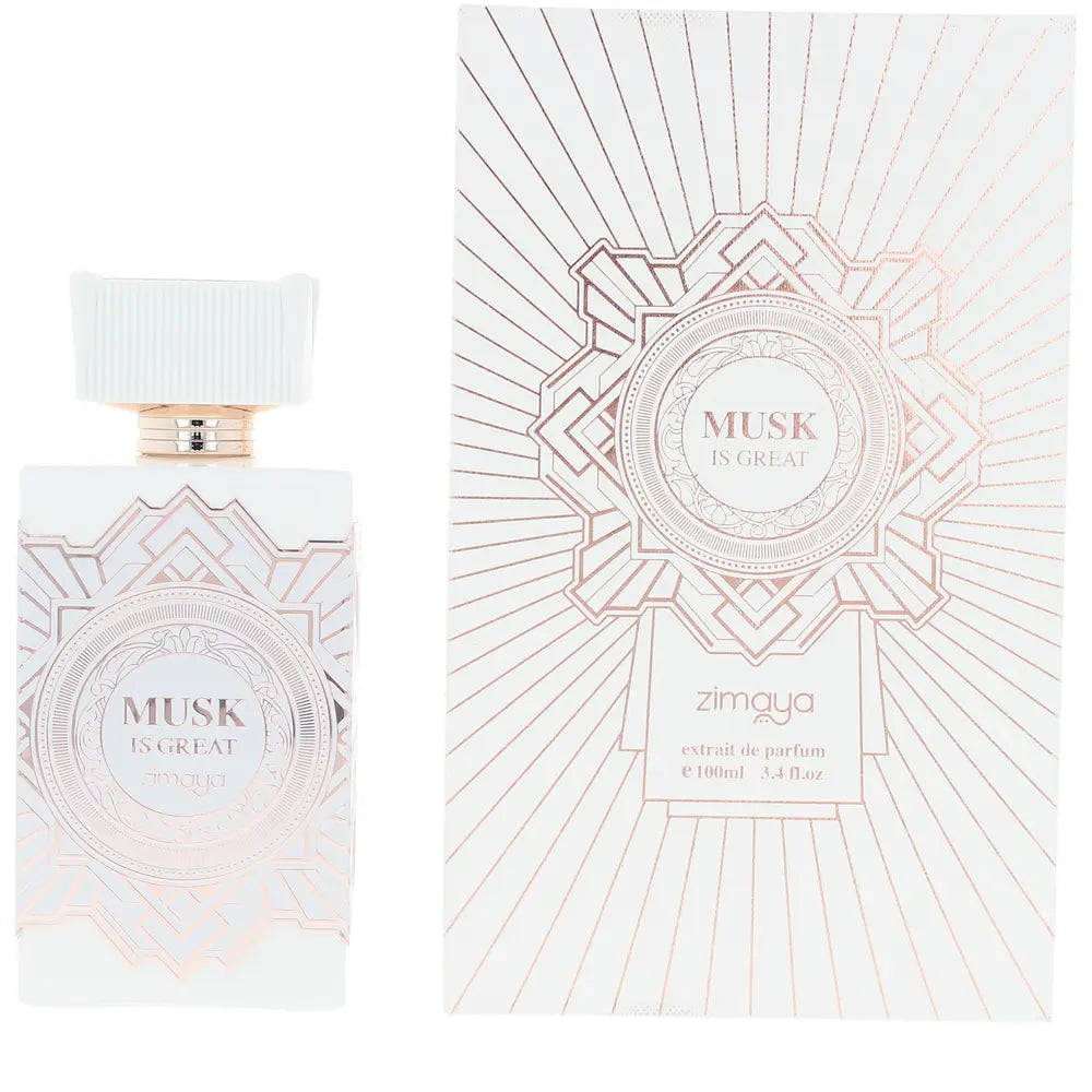 ZIMAYA-MUSK IS GREAT extrait de parfum edp vapo 100 ml.-DrShampoo - Perfumaria e Cosmética